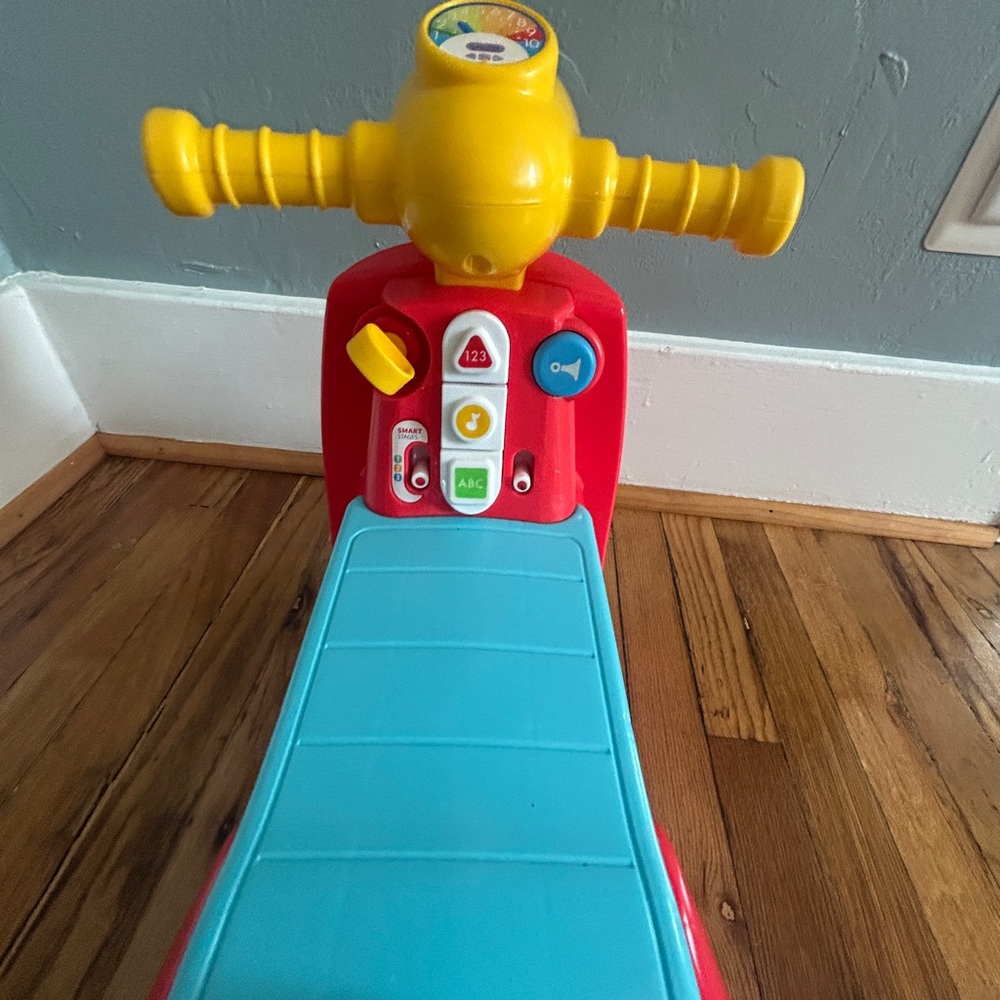 Red and Blue Ride-On Toy Car - Picture 8 of 13